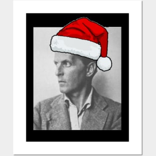 Wittgenstein Santa Posters and Art